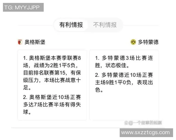 多特蒙德与奥斯堡比赛前瞻分析及胜负预测详解 多特蒙德与奥斯堡比赛前瞻分析及胜负预测详解