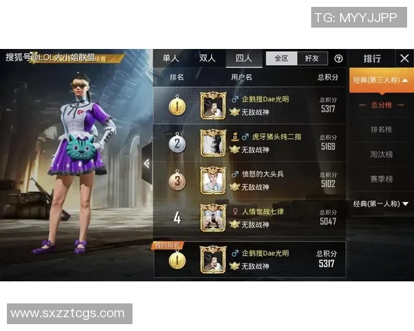 和平精英力量排行榜更新BLG战队荣登第七名展现强劲实力MBA